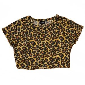 Urban Outfitters Out From Under Leopard Crop Top
